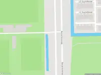 Ambulance met grote spoed naar de Bok de Korverweg in Amsterdam