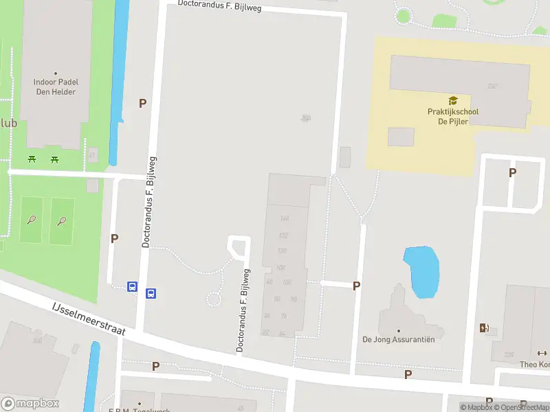 Brandweer met grote spoed naar de Drs. F. Bijlweg in Den Helder vanwege gebouwbrand