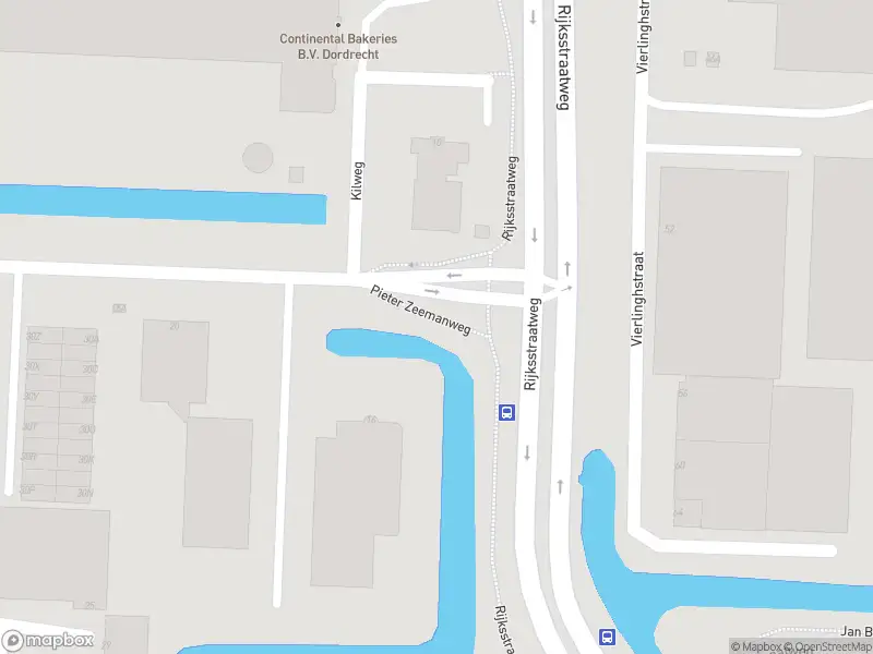 Ambulance met grote spoed naar de Rijksstraatweg in Dordrecht