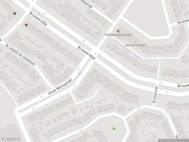 Ambulance met gepaste spoed naar de Brouwersdijk in Dordrecht