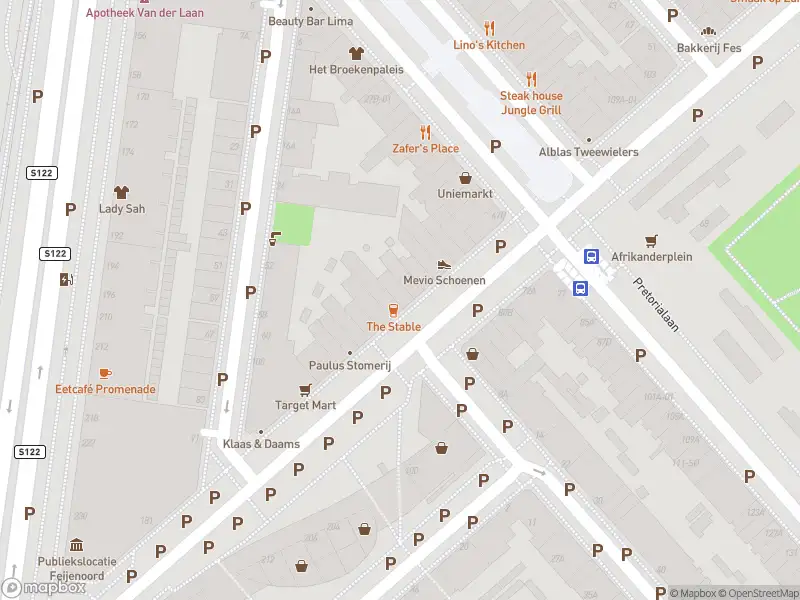 Ambulance met gepaste spoed naar de Paul Krugerstraat in Rotterdam