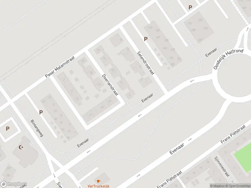 Brandweer met grote spoed naar de Pasar Malamstraat in Almere