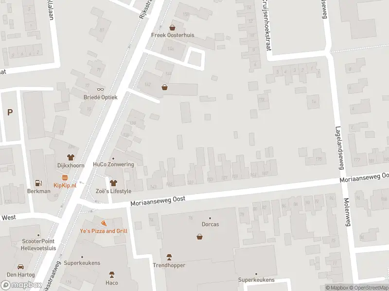 Ambulance met gepaste spoed naar de Moriaanseweg Oost in Hellevoetsluis