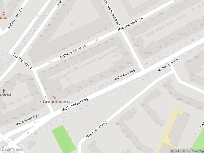 Ambulance met gepaste spoed naar de Mathenesserweg in Rotterdam