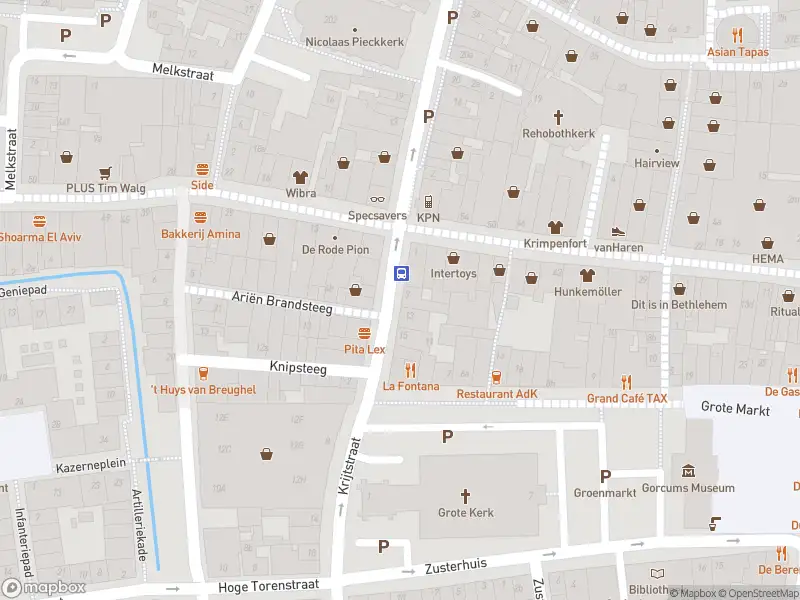 Ambulance naar de Kruisstraat in Gorinchem