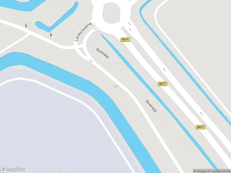 Ambulance met grote spoed naar de Landscheiding in Rotterdam