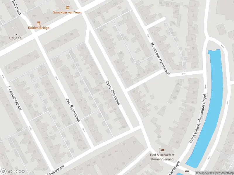 Ambulance met gepaste spoed naar de Theodorus Rijkersstraat in Den Helder