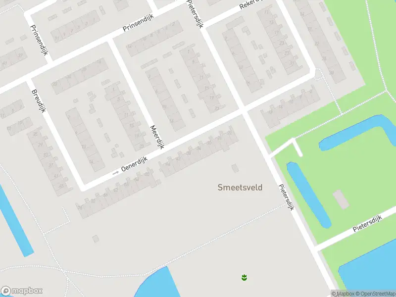 Ambulance met gepaste spoed naar de Oenerdijk in Rotterdam