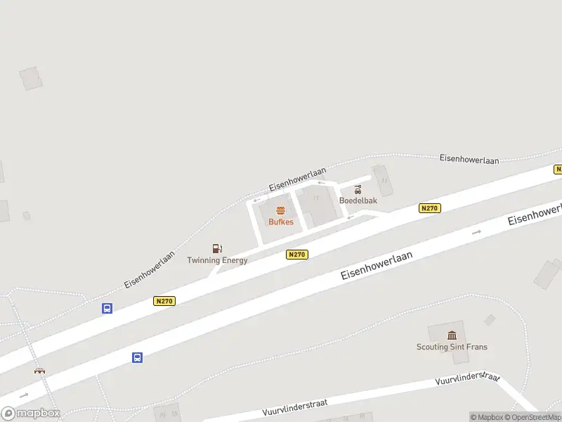 Brandweer met grote spoed naar de Eisenhowerlaan in Eindhoven vanwege voertuigbrand