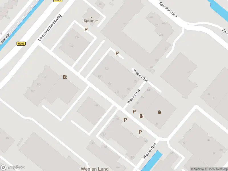 Ambulance met gepaste spoed naar de Weg en Bos in Bergschenhoek