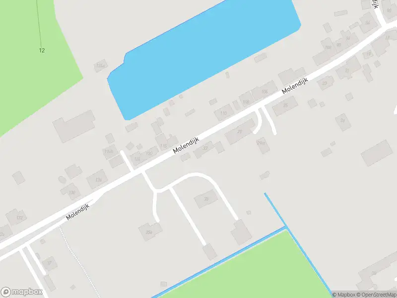 Ambulance met grote spoed naar de Molendijk in Melissant