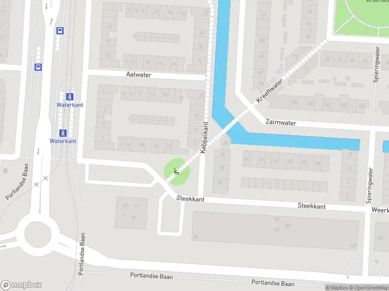 Ambulance met grote spoed naar de Kabbelkant in Barendrecht