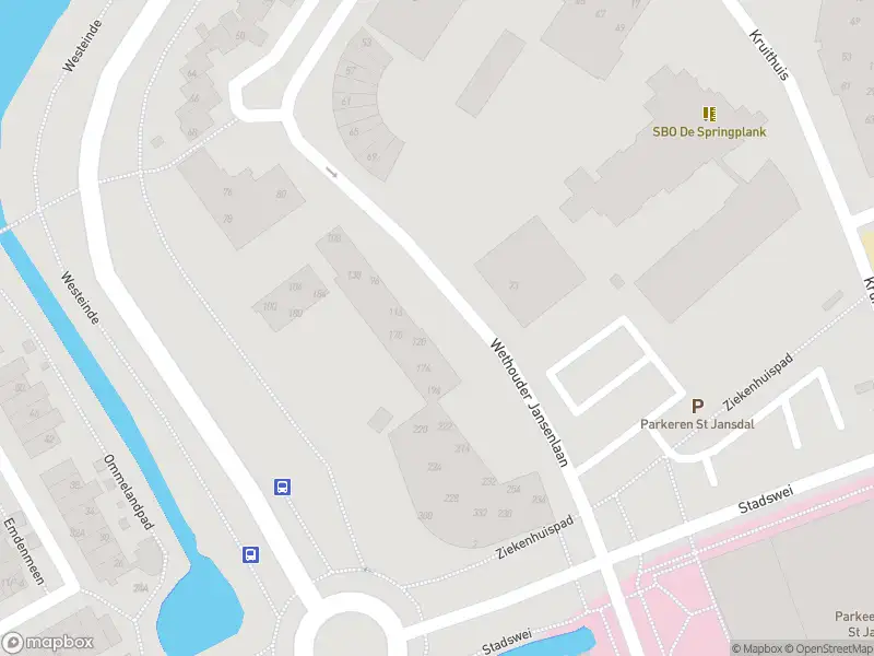 Politie naar de Wethouder Jansenlaan in Harderwijk vanwege aanrijding met letsel