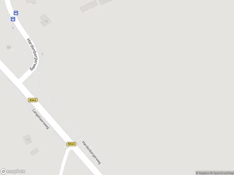 Politie naar de Hardenbergerweg in Langeveen vanwege aanrijding met letsel