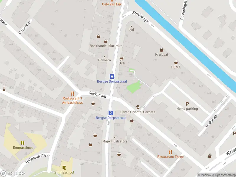 Ambulance met grote spoed naar de Bergse Dorpsstraat in Rotterdam