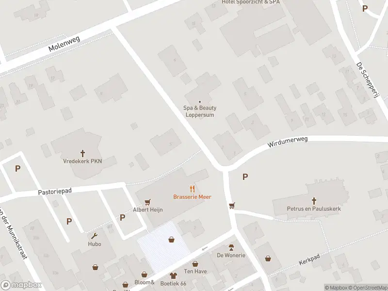 Brandweer met grote spoed naar de Raadhuisstraat in Loppersum