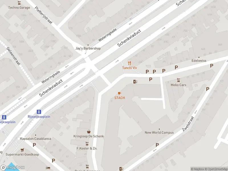 Politie met grote spoed naar de Spaarneplein in 's-Gravenhage vanwege ongeval met letsel