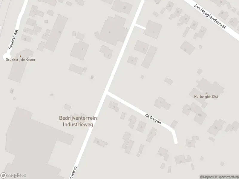 Politie naar de Industrieweg in Olst vanwege steekincident