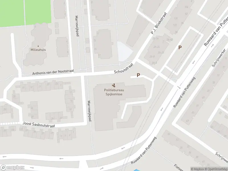 Ambulance met grote spoed naar de Schoutstraat in Spijkenisse