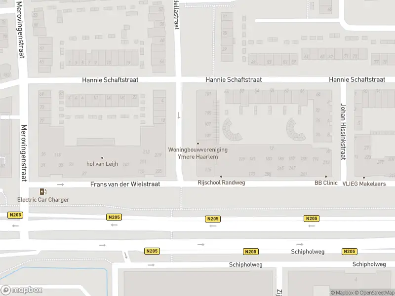 Ambulance met grote spoed naar de Jetty Velustraat in Haarlem