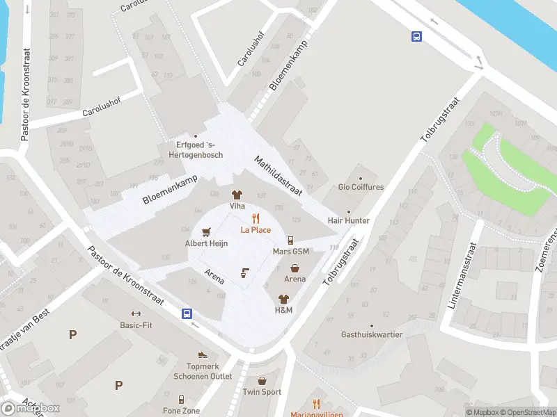 Brandweer met grote spoed naar de Tolbrugstraat in 's-Hertogenbosch vanwege gebouwbrand