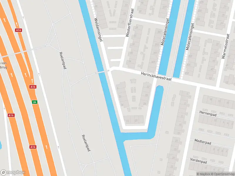 Ambulance met grote spoed naar de Hoevelakensingel in Rotterdam