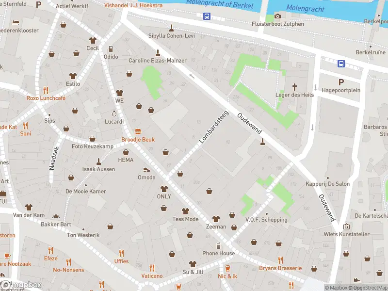 Politie naar de Lombardsteeg in Zutphen vanwege aanrijding met letsel