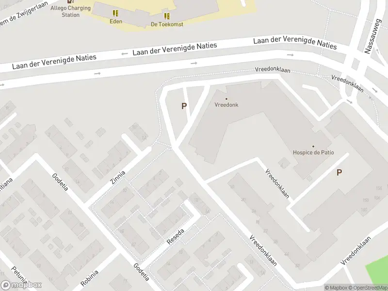 Ambulance met gepaste spoed naar de Vreedonklaan in Dordrecht