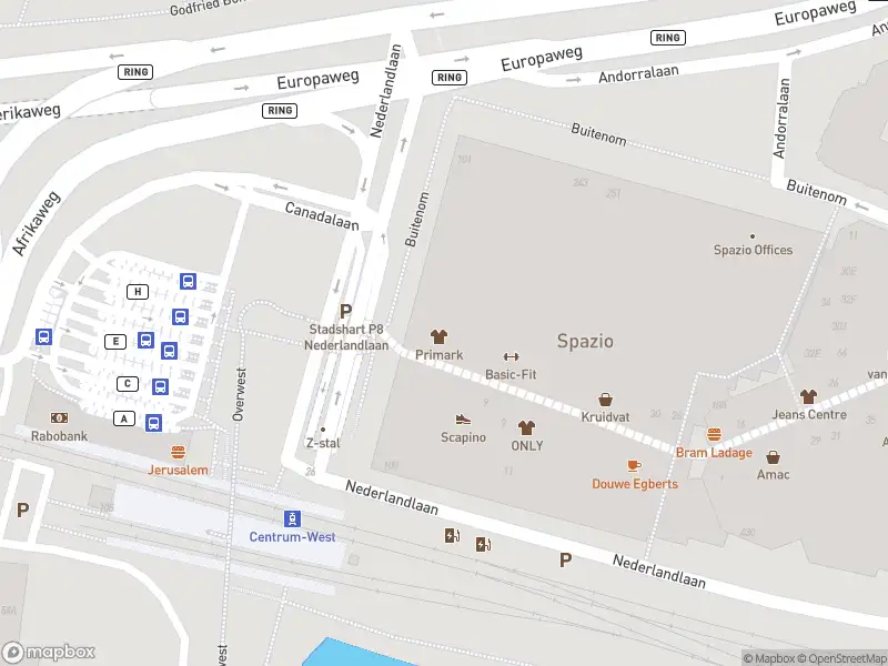 Ambulance met gepaste spoed naar de Eerste Stationsstraat in Zoetermeer