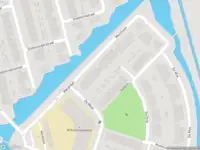 Ambulance met grote spoed naar de Merellaan in Schoonhoven