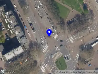 Traumahelikopter naar de Oostplein in Rotterdam