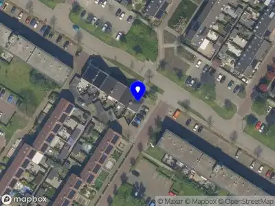 Ambulance met gepaste spoed naar de Grote Stern in Rozenburg