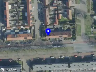 Politie naar de Singel 1940-1945 in Oss vanwege ongeval met letsel