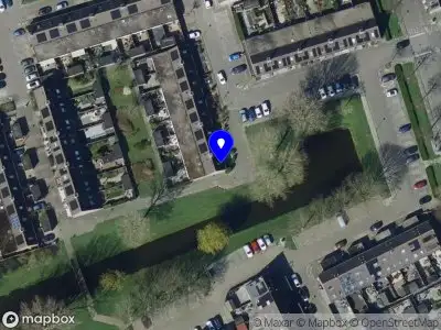 Ambulance met grote spoed naar de Bonnetpad in Spijkenisse