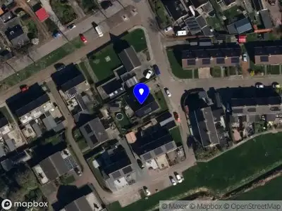 Brandweer met gepaste spoed naar de Steenendamsterweg in Burdaard