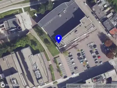 Traumahelikopter naar de Maria Gorettiplein in Kerkrade
