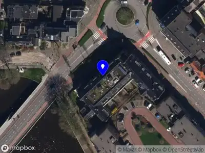 Brandweer met grote spoed naar de Hoeksterpoort in Leeuwarden vanwege gebouwbrand