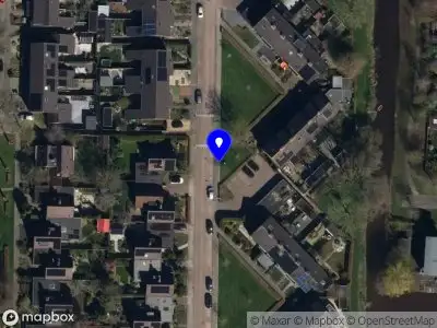 Brandweer met grote spoed naar de Burgemeester Drijberweg in Hurdegaryp