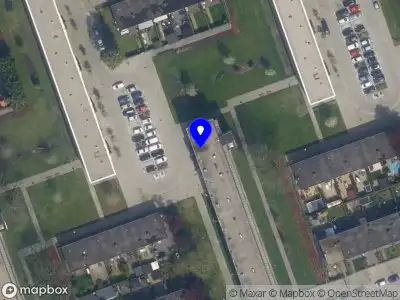 Ambulance met grote spoed naar de Naberstraat in Rotterdam