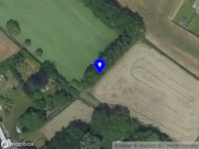 Brandweer met grote spoed naar de Oude Trambaan in Rijsbergen vanwege gebouwbrand