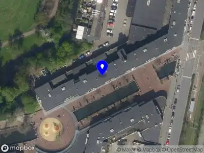 Traumahelikopter naar de Oude Watering in Rotterdam