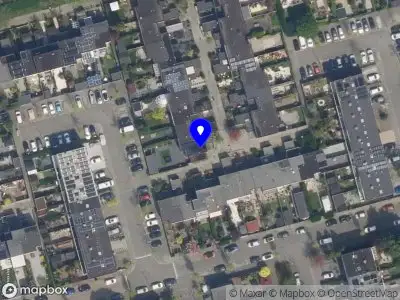 Ambulance met grote spoed naar de Gaspeldoorn in Rotterdam