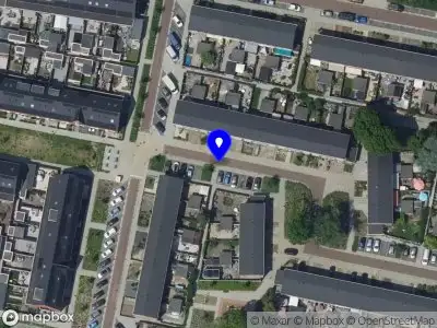 Ambulance met gepaste spoed naar de Schaperstraat in Sliedrecht
