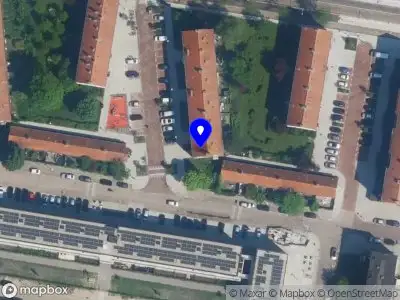 Traumahelikopter naar de Herbert Spencerhof in Amsterdam