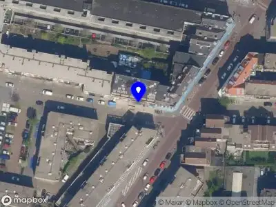 Ambulance met grote spoed naar de Isaäc Hubertstraat in Rotterdam