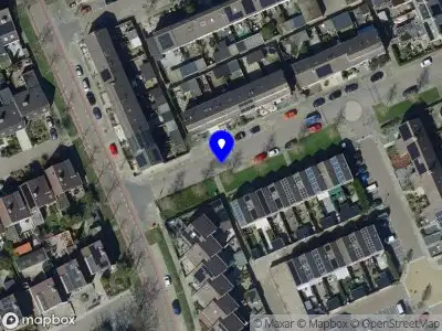 Ambulance met gepaste spoed naar de Mercuriuslaan in Rockanje