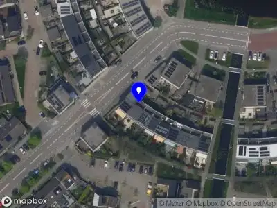 Ambulance met grote spoed naar de Korenmolen in Leiderdorp