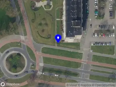 Brandweer met gepaste spoed naar de Stadionweg in Rotterdam