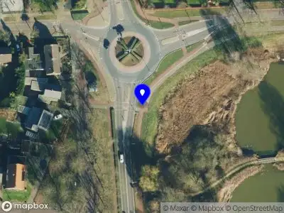 Brandweer met grote spoed naar de Rondweg in Dalfsen