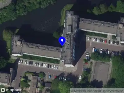 Ambulance met gepaste spoed naar de Tak van Poortvlietstraat in Dordrecht
